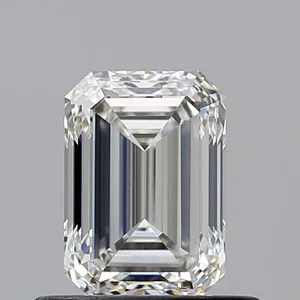 0.7ct EMERALD H VVS2 Natural diamond