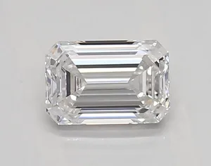 0.69ct EMERALD D VVS1 Lab diamond