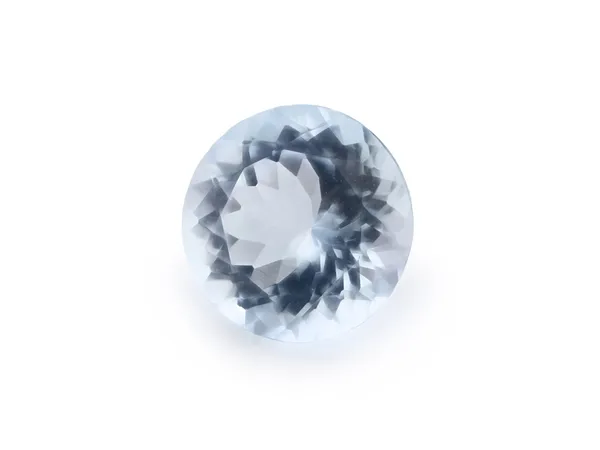 1.48ct Blue Aquamarine, Round cut gemstone