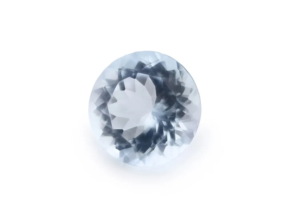 1.48ct Blue Aquamarine, Round gemstone