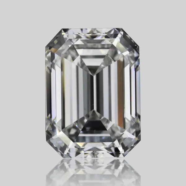 0.7ct EMERALD F VS2 Natural diamond