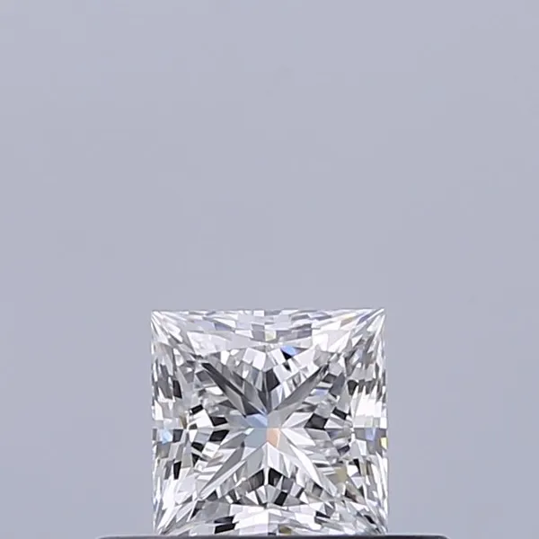0.34ct PRINCESS D IF Natural diamond