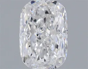 0.91ct CUSHION D VVS2 Lab diamond