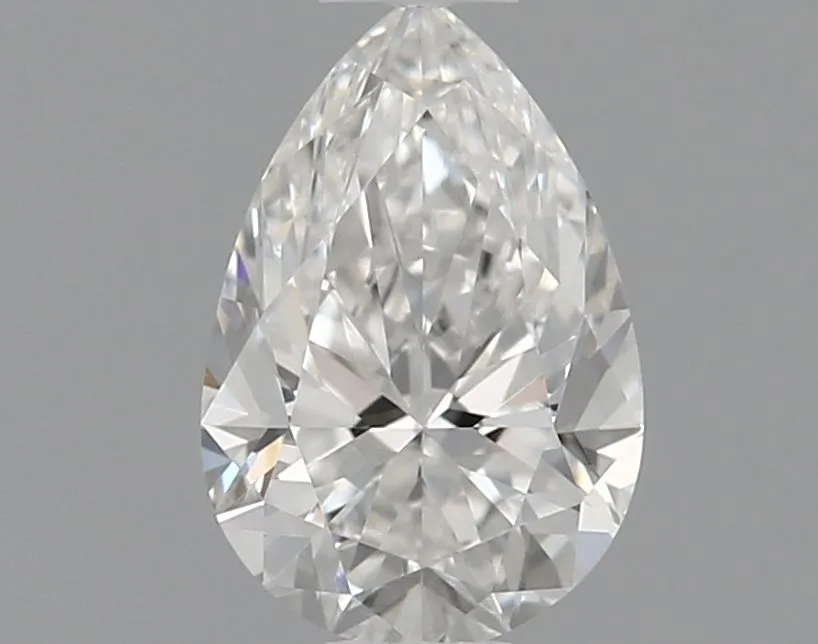 0.55ct PEAR F VS2 Natural diamond