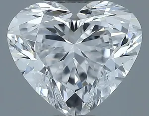 0.51ct HEART D SI1 Natural diamond