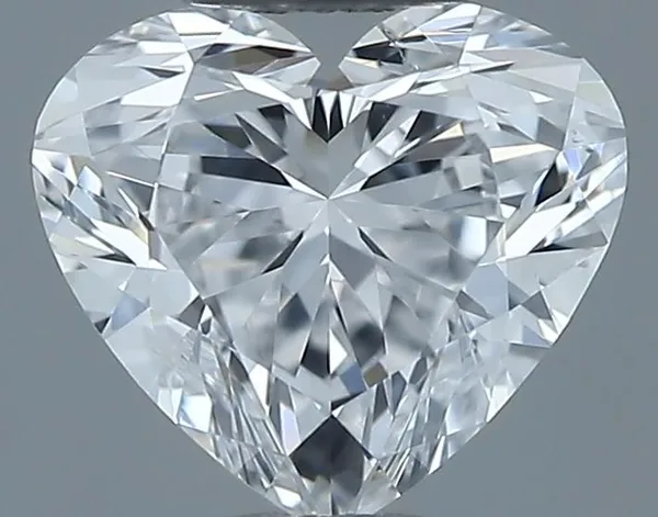 0.51ct HEART D SI1 Natural diamond