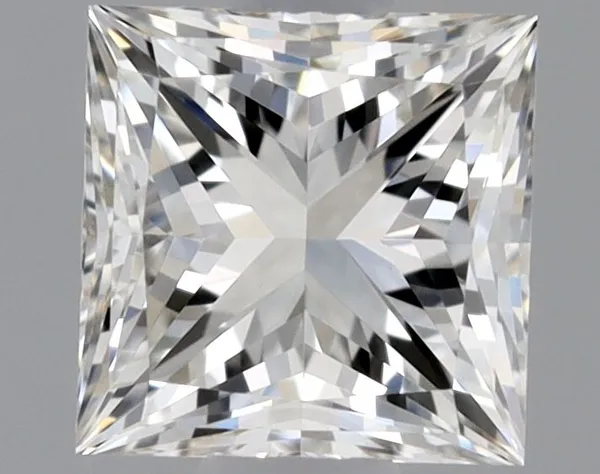 0.39ct PRINCESS H VVS2 Natural diamond