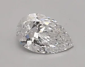 0.84ct PEAR D VVS2 Lab diamond