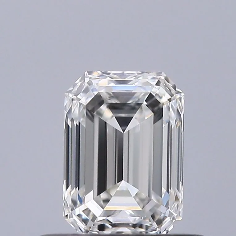 0.51ct EMERALD F VVS1 Natural diamond