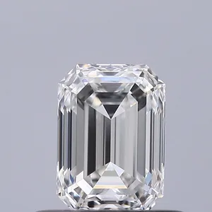 0.51ct EMERALD F VVS1 Natural diamond