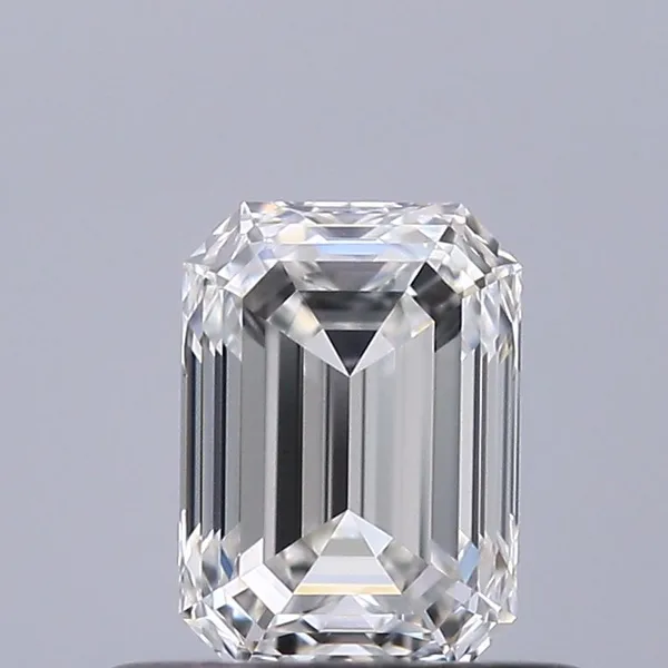 0.51ct EMERALD F VVS1 Natural diamond