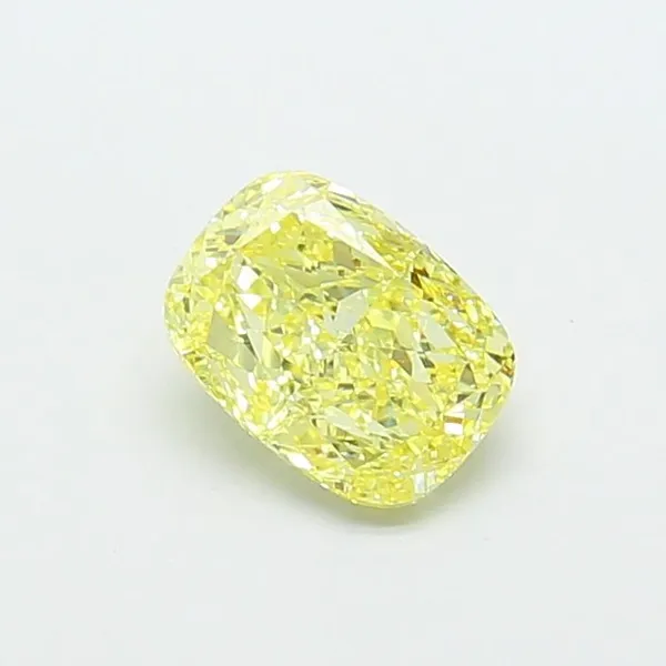 1.42ct RADIANT Fancy Intense Yellow VS1 Coloured Lab diamond