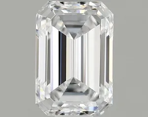 0.56ct EMERALD D IF Lab diamond