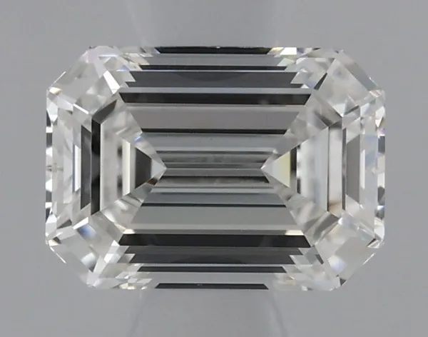 0.38ct EMERALD F VVS2 Natural diamond