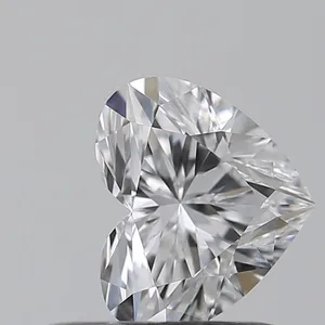 0.58ct HEART D IF Natural diamond