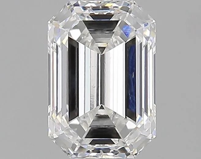 0.62ct EMERALD F VS2 Natural diamond