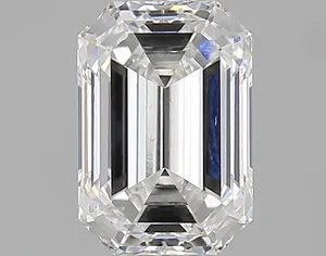 0.62ct EMERALD F VS2 Natural diamond