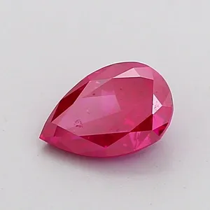 0.81ct PEAR Fancy Vivid Pink VS2 Coloured Lab diamond