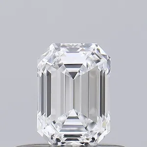 0.45ct EMERALD D VVS2 Natural diamond