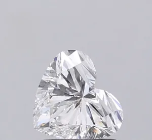 1.03ct HEART F VVS2 Lab diamond