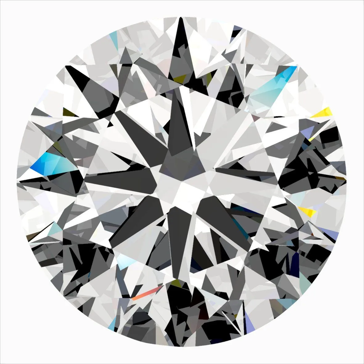 0.30ct ROUND F SI1 Natural diamond