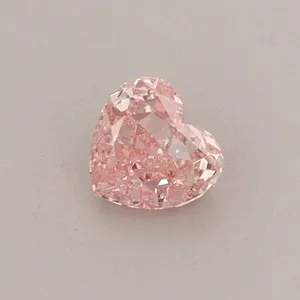 0.33ct HEART Fancy Vivid Pink VS1 Coloured Lab diamond