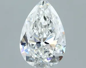 0.5ct PEAR F VVS2 Natural diamond