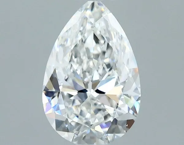 0.5ct PEAR F VVS2 Natural diamond