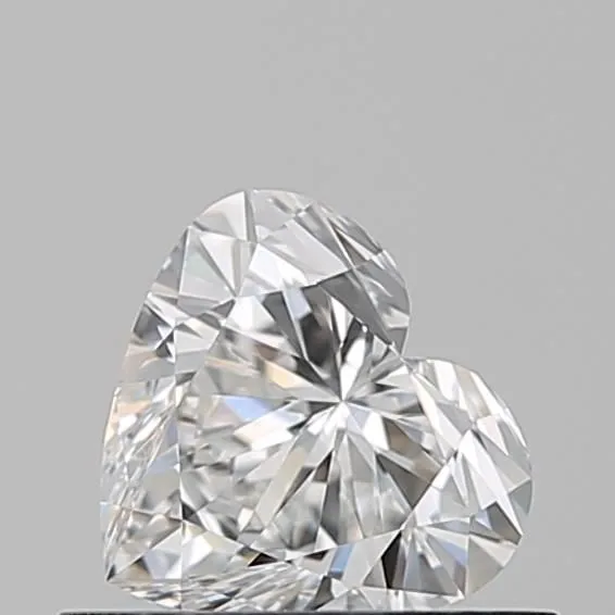0.50ct HEART F VVS2 Natural diamond