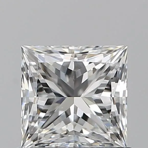 0.91ct PRINCESS F VS2 Natural diamond