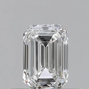 0.52ct EMERALD F VVS1 Natural diamond