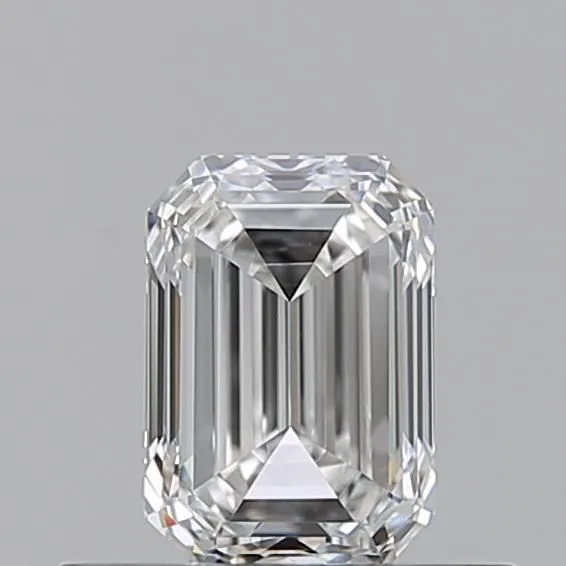 0.52ct EMERALD F VVS1 Natural diamond