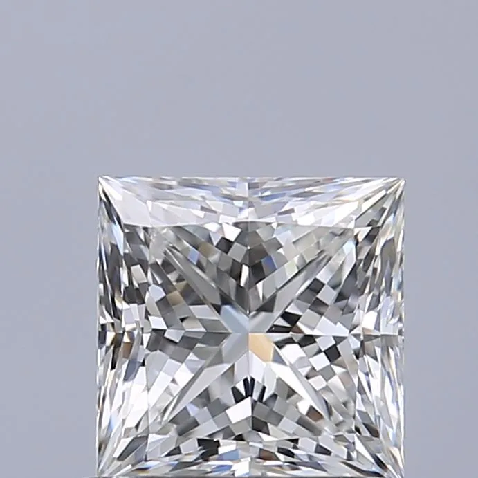 0.81ct PRINCESS F VVS1 Natural diamond