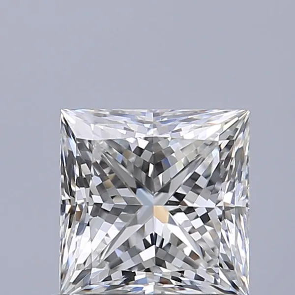 0.81ct PRINCESS F VVS1 Natural diamond