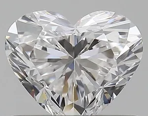 0.59ct HEART D VS1 Natural diamond