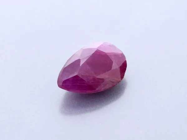 1.35ct Red Ruby, Pear Shape cut gemstone