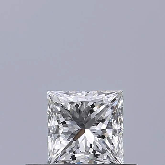 0.34ct PRINCESS E VVS2 Natural diamond