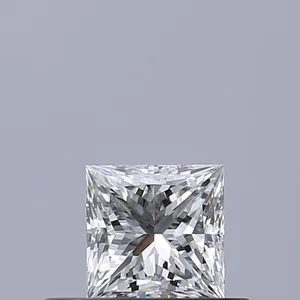 0.34ct PRINCESS E VVS2 Natural diamond
