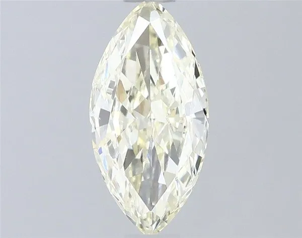 0.59ct MARQUISE Fancy Light Yellow VS1 Coloured Lab diamond