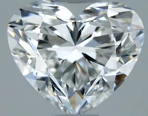 0.46ct HEART F IF Natural diamond