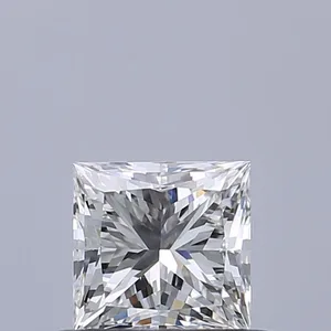0.46ct PRINCESS E VVS2 Natural diamond