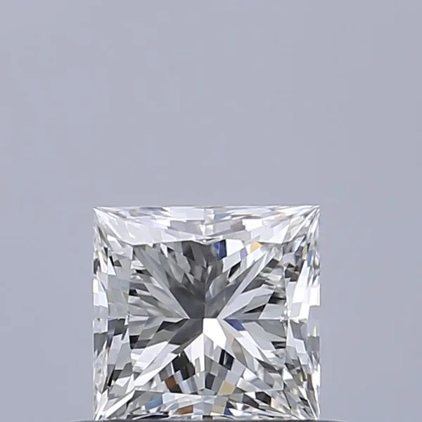 0.46ct PRINCESS E VVS2 Natural diamond