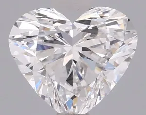 1.04ct HEART D VVS1 Lab diamond