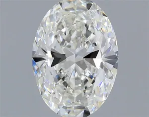 0.61ct OVAL H VVS1 Natural diamond