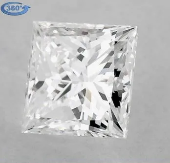 0.90ct PRINCESS E VS1 Natural diamond