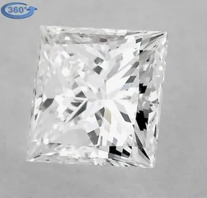 0.9ct PRINCESS E VS1 Natural diamond