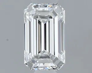 0.3ct EMERALD E VVS2 Natural diamond