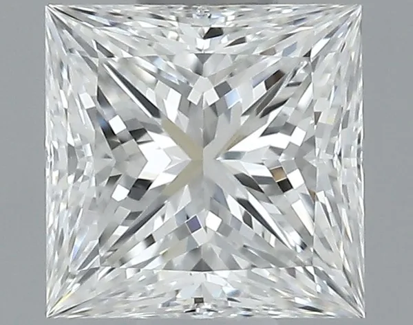 0.6ct PRINCESS E VVS2 Natural diamond