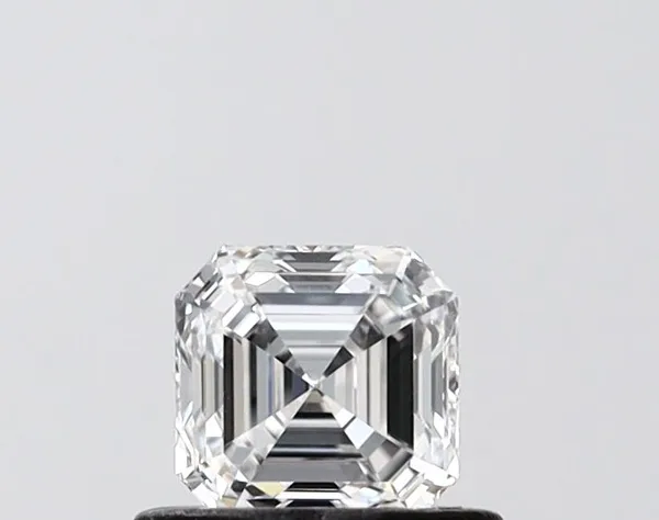 0.53ct ASSCHER E VVS2 Lab diamond