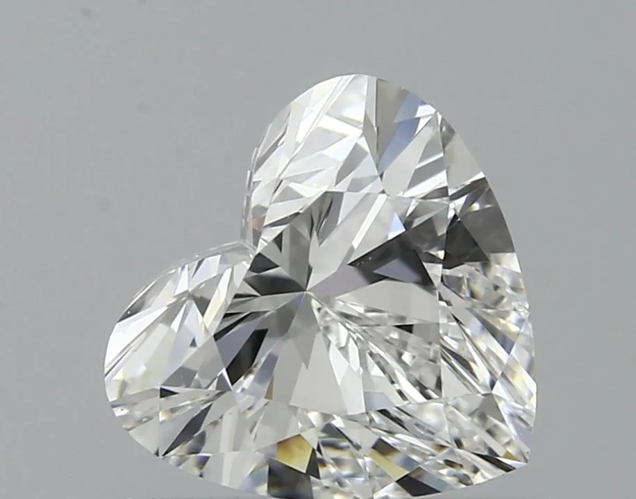 0.70ct HEART F VVS2 Natural diamond